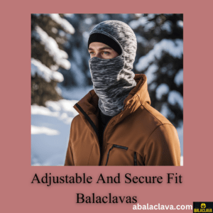 Adjustable And Secure Fit Balaclavas