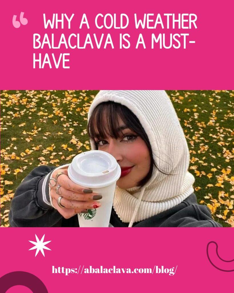 cold weather balaclava
