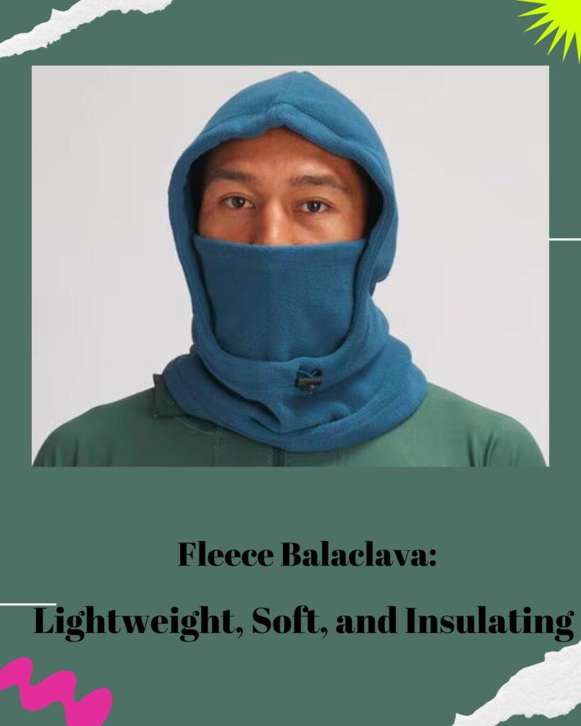 cold weather balaclava