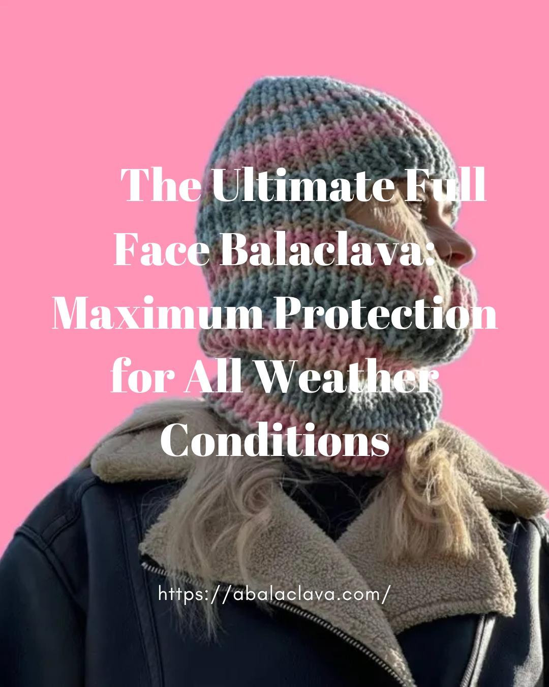 full face balaclava