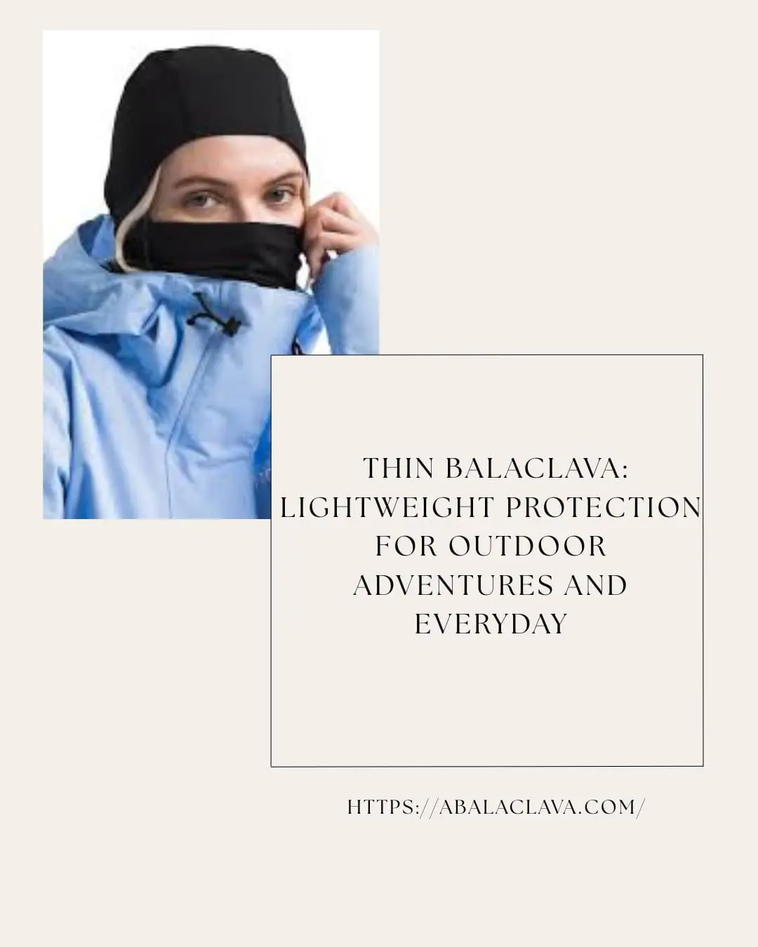 Why choose thin balaclava