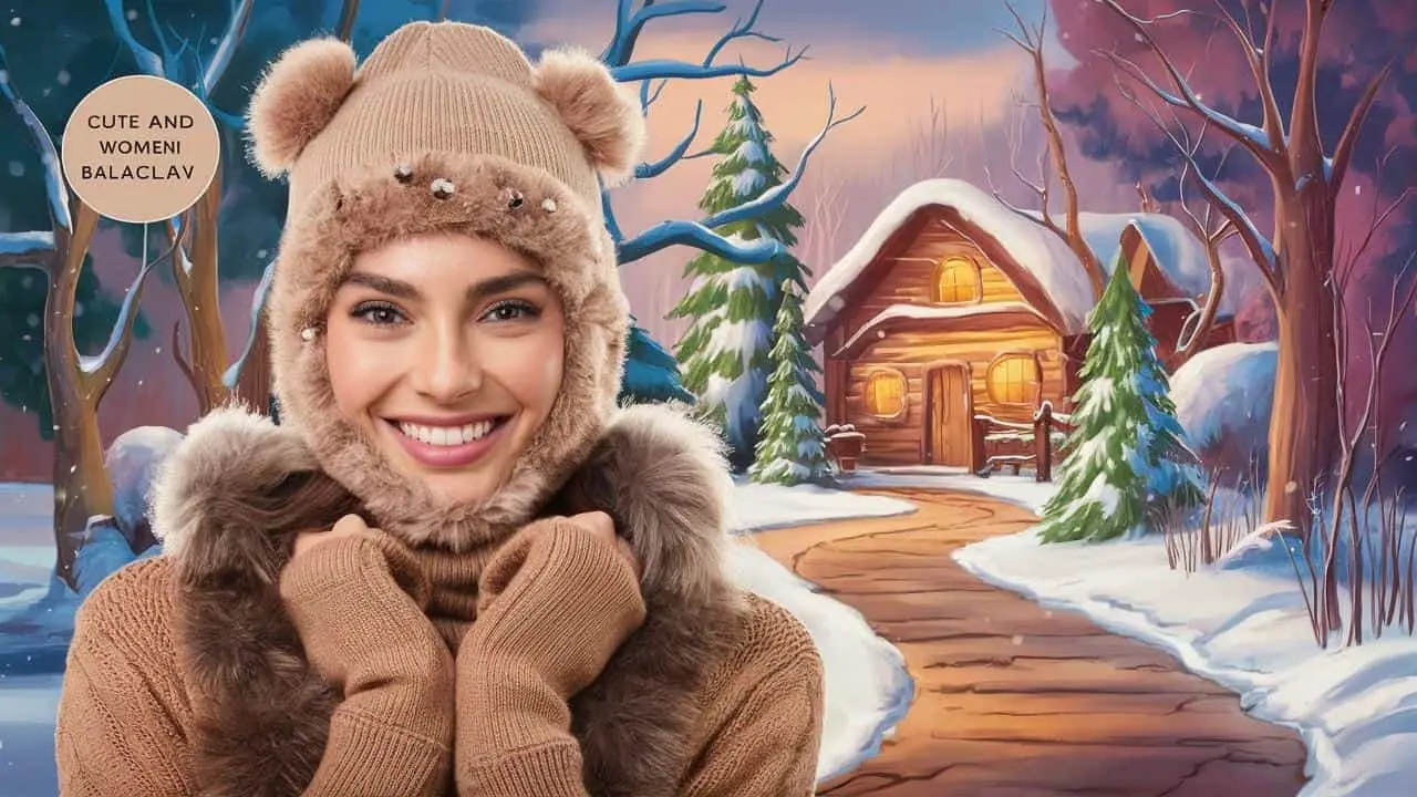 cute & cozy women balaclava
